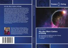 Buchcover von Als das Wort Gottes erklang