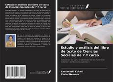 Copertina di Estudio y análisis del libro de texto de Ciencias Sociales de 7.º curso