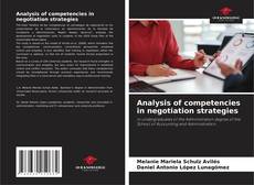 Analysis of competencies in negotiation strategies kitap kapağı