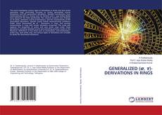 Bookcover of GENERALIZED (σ, τ)-DERIVATIONS IN RINGS