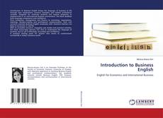 Bookcover of Introduction to Business English