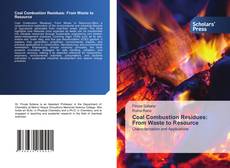 Bookcover of Coal Combustion Residues: From Waste to Resource