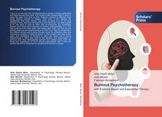 Copertina di Burnout Psychotherapy