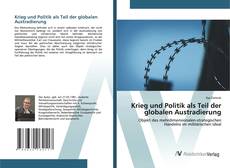 Buchcover von Krieg und Politik als Teil der globalen Austradierung