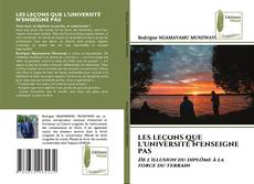 Portada del libro de LES LEÇONS QUE L'UNIVERSITÉ N'ENSEIGNE PAS