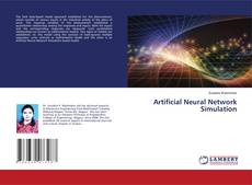 Bookcover of Artificial Neural Network Simulation