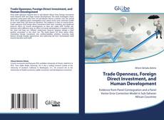Обложка Trade Openness, Foreign Direct Investment, and Human Development