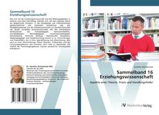 Buchcover von Sammelband 16 Erziehungswissenschaft