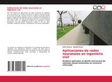Copertina di Aplicaciones de redes neuronales en ingeniería civil