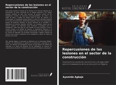 Buchcover von Repercusiones de las lesiones en el sector de la construcción