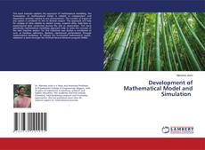 Couverture de Development of Mathematical Model and Simulation