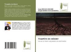 Tempête du désert kitap kapağı