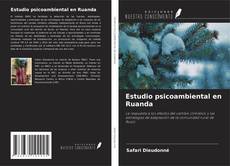 Buchcover von Estudio psicoambiental en Ruanda