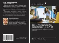 Portada del libro de Serie «Conocimientos especializados» n.º 13