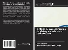 Capa do livro de Síntesis de nanopartículas de plata y estudio de la citotoxicidad 