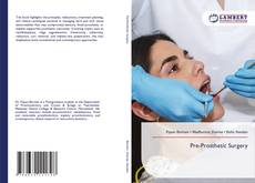 Capa do livro de Pre-Prosthetic Surgery 