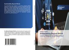 Bookcover of Sustainability Beyond Words