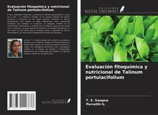 Capa do livro de Evaluación fitoquímica y nutricional de Talinum portulacifolium 