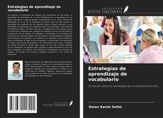 Estrategias de aprendizaje de vocabulario kitap kapağı