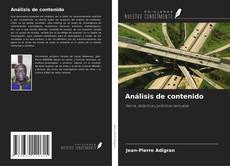 Copertina di Análisis de contenido