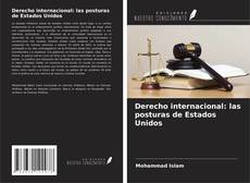 Buchcover von Derecho internacional: las posturas de Estados Unidos