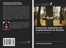Capa do livro de Evaluación ambiental del emplazamiento de KoloAla 