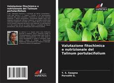 Buchcover von Valutazione fitochimica e nutrizionale del Talinum portulacifolium
