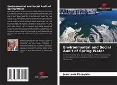 Borítókép a  Environmental and Social Audit of Spring Water - hoz