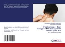 Portada del libro de Effectiveness of Dorn therapy in the management of Neck pain: RCT