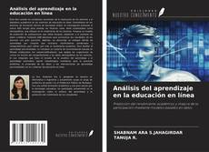 Couverture de Análisis del aprendizaje en la educación en línea