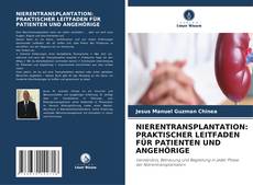 Buchcover von NIERENTRANSPLANTATION: PRAKTISCHER LEITFADEN FÜR PATIENTEN UND ANGEHÖRIGE