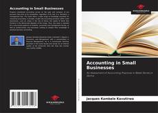 Bookcover of Accounting in Small Businesses