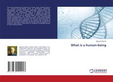 Capa do livro de What is a human-being 