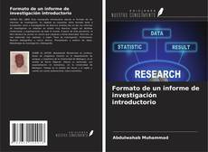 Couverture de Formato de un informe de investigación introductorio