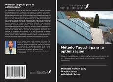 Buchcover von Método Taguchi para la optimización