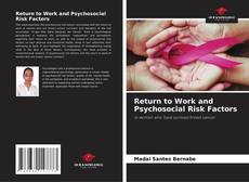 Bookcover of Return to Work and Psychosocial Risk Factors