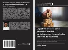 Couverture de La justicia procesal como mediadora entre la participación de los empleados y la toma de decisiones