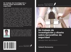 Capa do livro de Un trabajo de investigación y diseño sobre barandillas de seguridad 
