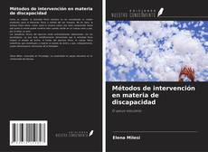 Couverture de Métodos de intervención en materia de discapacidad