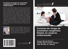 Capa do livro de Factores de riesgo de anomalías congénitas fetales en mujeres embarazadas 