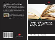 Обложка Toward the Development of a Non-Formal Education Policy in Haiti