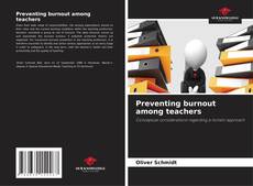 Borítókép a  Preventing burnout among teachers - hoz