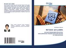 Обложка METODIK QO‘LLANMA