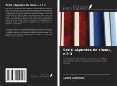 Capa do livro de Serie «Apuntes de clase», n.º 3 