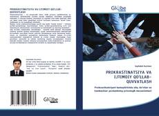 Capa do livro de PROKRASTINATSIYA VA IJTIMOIY QO‘LLAB-QUVVATLASH 