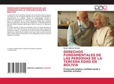 Couverture de DERECHOS FUNDAMENTALES DE LAS PERSONAS DE LA TERCERA EDAD EN BOLIVIA