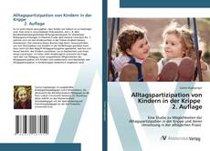 Alltagspartizipation von Kindern in der Krippe 2. Auflage的封面