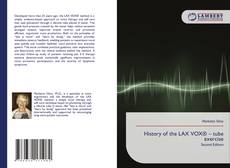 Copertina di History of the LAX VOX® – tube exercise