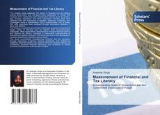 Couverture de Measurement of Financial and Tax Literacy