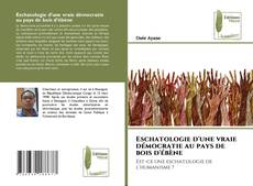Bookcover of Eschatologie d'une vraie démocratie au pays de bois d'ébène